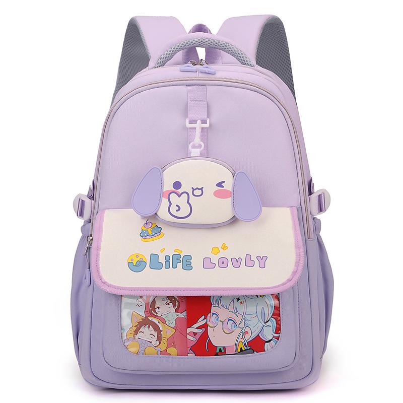 Schoolbag female new high-value Japanese fresh, sweet and cute puppy backpack grade 1-1 junior high school backpack