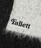 FALLETT Checkerboard Knit Black