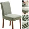 Jacquard Chair Cover for Dining Room Wedding Stretchable Thick Chair Protector 1/2/4/6 Pieces Slipcover for Chair Seat Backrest