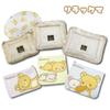 Hatayama Shoji Rilakkuma Reisebeutel Set mit 6 Stück, Charakter-Aufbewahrungsbeutel, Kosmetiktasche, Reisen, Niedlich [Kleines Netz] Ca.. H29 x B39 x T11cm