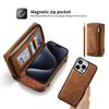 Magnetische Abnehmbare Crossbody Geldbörse Lederhülle Für iPhone 16 15 14 Plus 13 12 11 Pro Max XR XS 7 8 Plus Kartenhalter Hülle