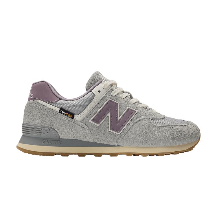 

New Balance 574 Cordura Pack - серые кроссовки унисекс Rain Cloud U574YGD 37.5