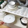 Kitchen Drain Basket Dish Drying Rack Storage Sewer Layered Tableware Wash Supplies Holder for Home Organizer Gadgets L