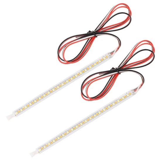 2x 14cm LED Car Side Mirror Lamp Strip Turn Signal Indicator W/ Dynamic Light