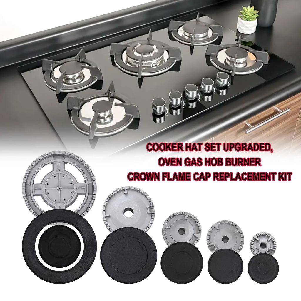 Set de Sombrero de Cocina Horno Cocina de Gas Para Cocina Para Estufa SABAF Manijas Kits de Tapa Accesorios para Estufa Tapas de Hierro Distribuidor de Llama
