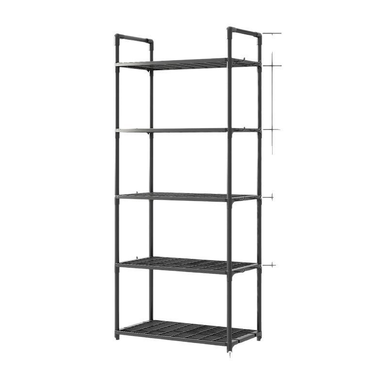 Multi-Layer Kitchen Storage Rack for Microwave and Pots