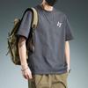 Cotton Short Sleeve T Shirt Fashion All Match Breathable Summer Sport T-shirt Men Top