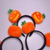 Ghost Shape Pumpkin Headband Lightweight Halloween Hair Accessory Cute Ghost Hair Clip  for Cosplay