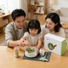 [Shigematsu] Matcha Bowl Set 7 Pieces Light Green Glazed Finish