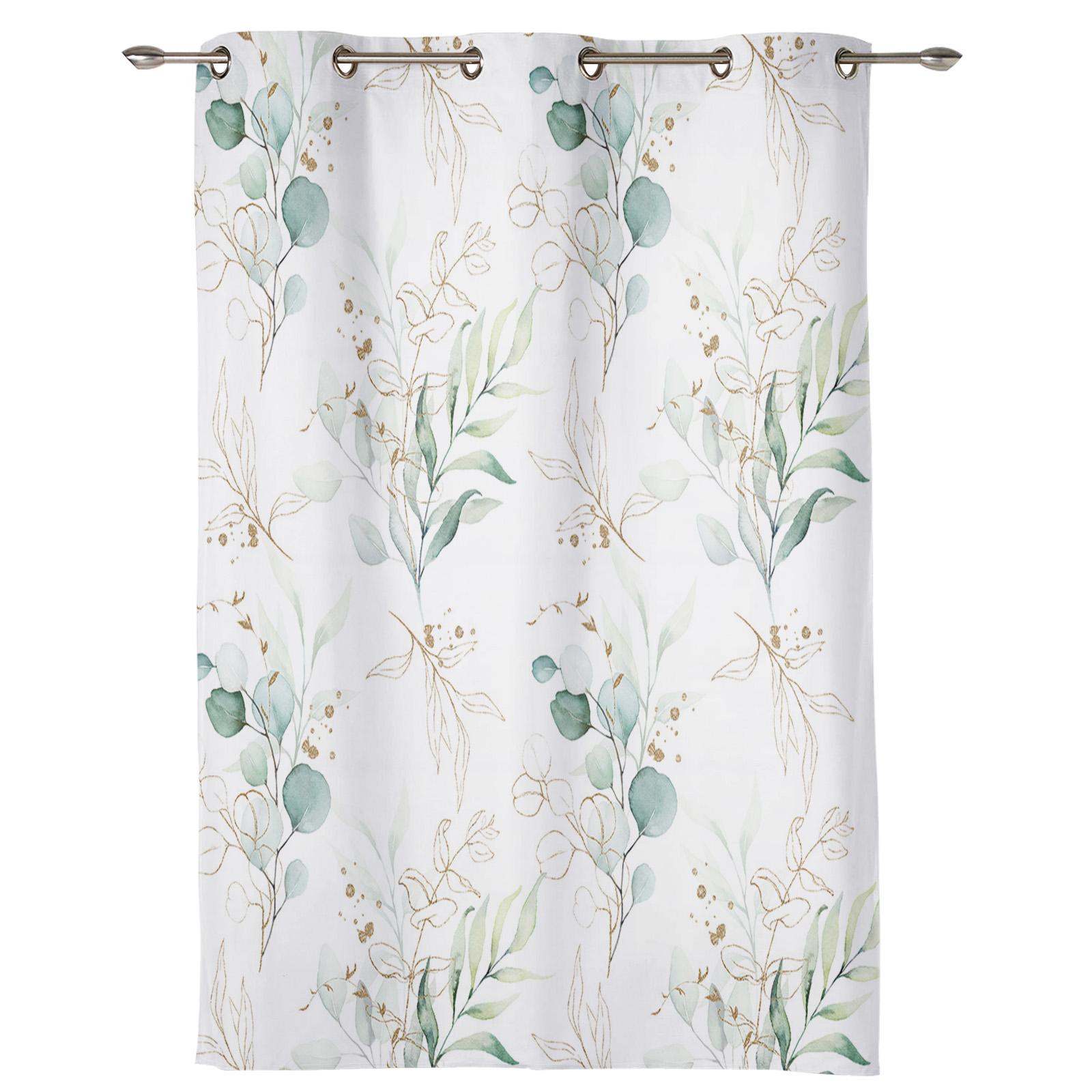 Акварельные листья эвкалипта — фото 2