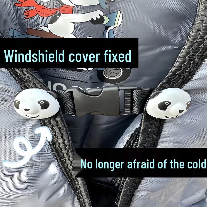

Electric Scooter Windproof Cover Fastener Buckles