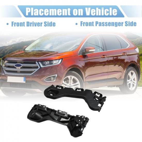 1 Pair Front Bumper Mounting Support Bracket BT4Z17C947A for Ford Edge 11-14