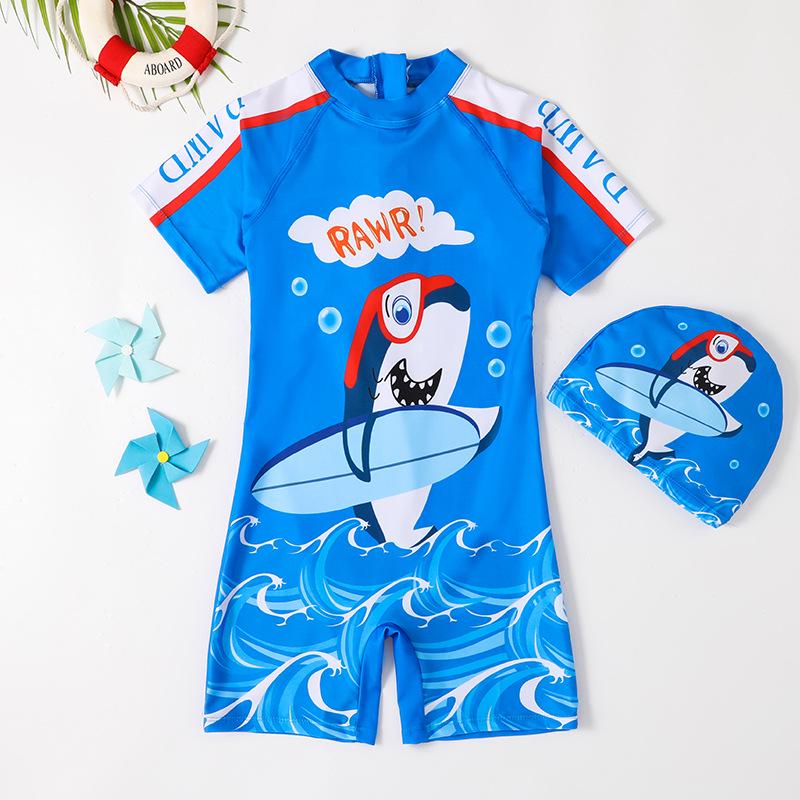 Girls' Summer One-Piece Swimsuit - Professional Hot Spring Swimwear for Kids