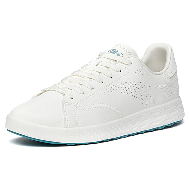 Anta Track Comfortable Breathable Low top Skateboard Shoes Men's Ivory White 112128047-1