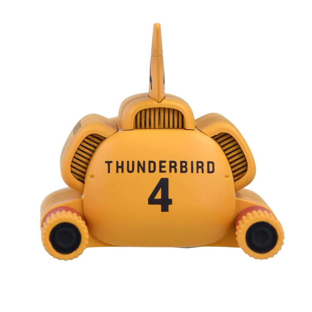 BellFine Thunderbird 4 Commemorative 110mm 48mm 45mm ABS BF396 Model, Approx. (Length) / (Width) / (Height), Non-scale, Plastic, Painted, Assembled,