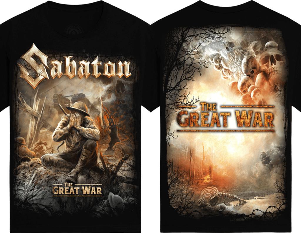 Heavy Metal Band T-shirt Swedish Pagans Sabaton Herr Dam Överdimensionerade Y2k Street Hiphop Casual Lösa Högkvalitativa T-shirts