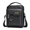 WEIXIER Men's Messenger Bag Leather Crossbody Shoulder Bag Classic Waterproof Briefcase Satchel Travel Bag