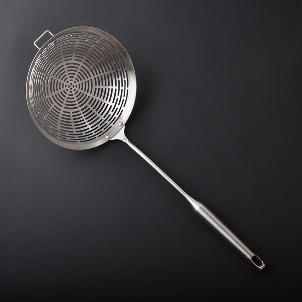 -Colander, Skimmer, Colander, Ladle, Comfortable Handle, Stainless Steel Cooking Skimmer