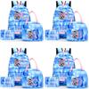 3Pcs/set Anime K-pop Printed Backpack with Lunch Bag Pengcil Case Large Capacity Travel Bag for Teenager Girl Boy Bookbag Kid Gift Rucksak