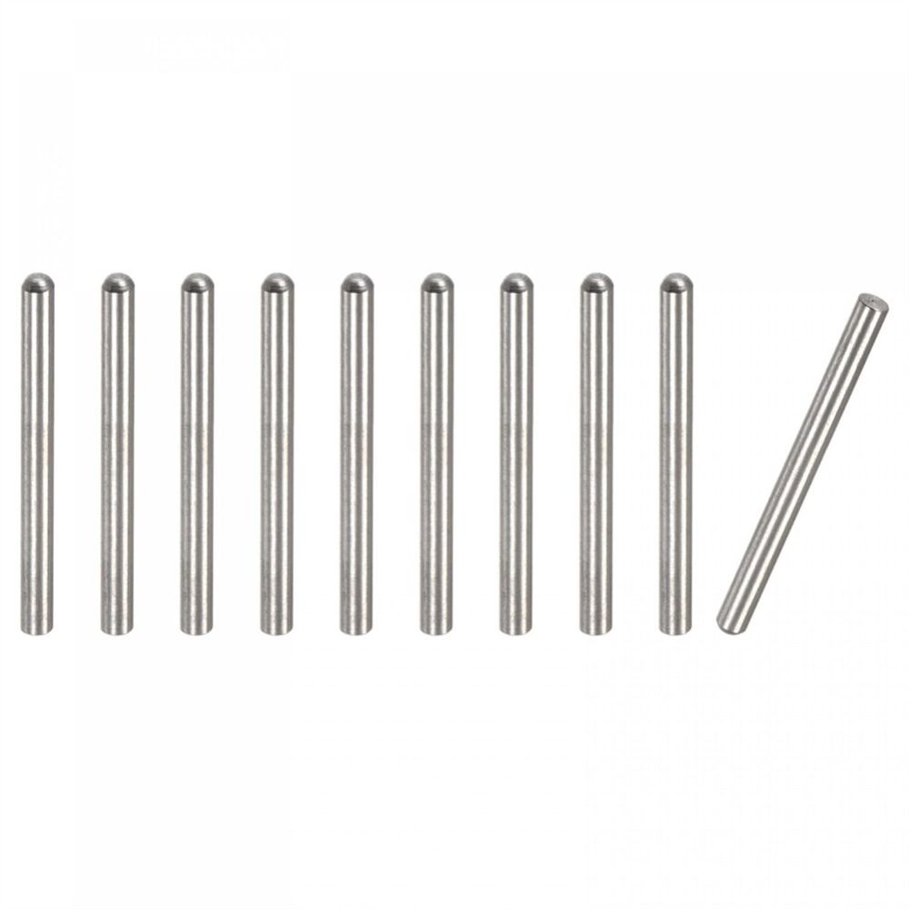 10Pcs Stainless Steel Bunk Bed Pins 28/30/35/40/45/50mm Length Round Head Smooth Fasten Elements