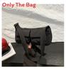 Casual Crossbody Bag For Daily Use With Multiple Pockets And Polyester Material