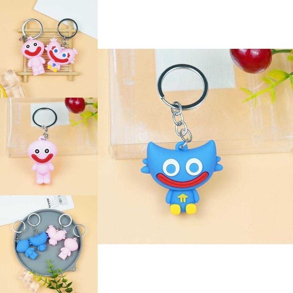 Stylish Poppy Playtime Silicone Keychain For Anime Lovers