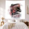 Arsenal Wall Decor Tapestry Art For Pet Memorial Birthdaywedding Party Backdrop Family Gift