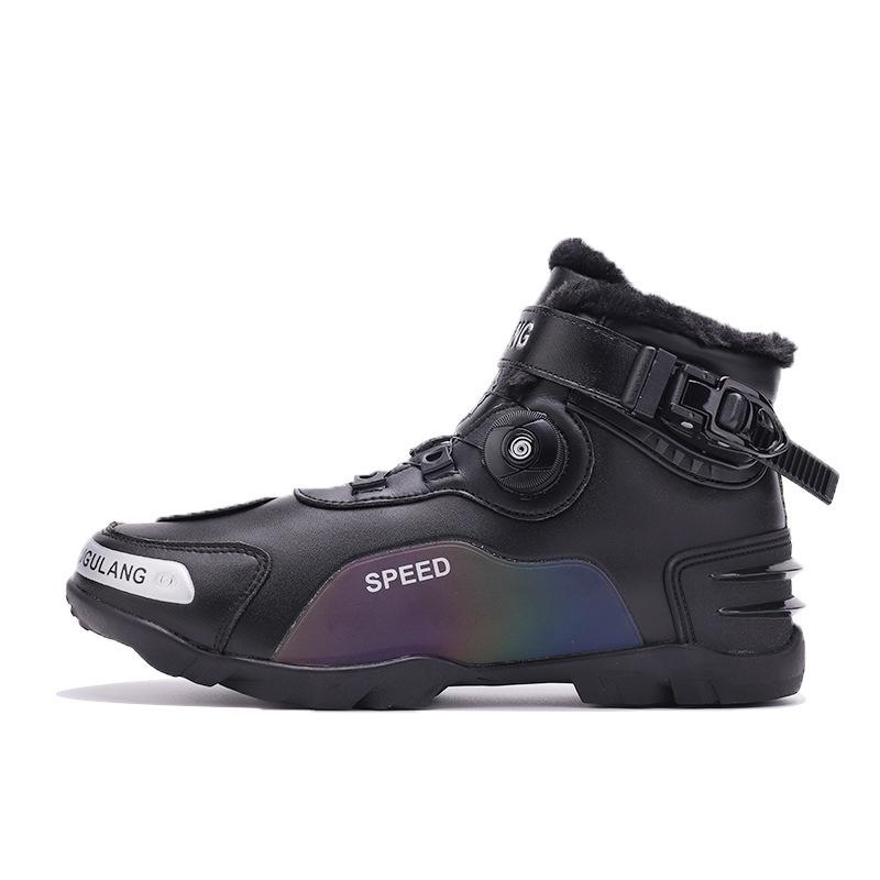 Motorcycle Shoes Motorcycle Riding Shoes Men's Rider Cotton Off-Road Motorcycle Boots Racing Boots Four Seasons