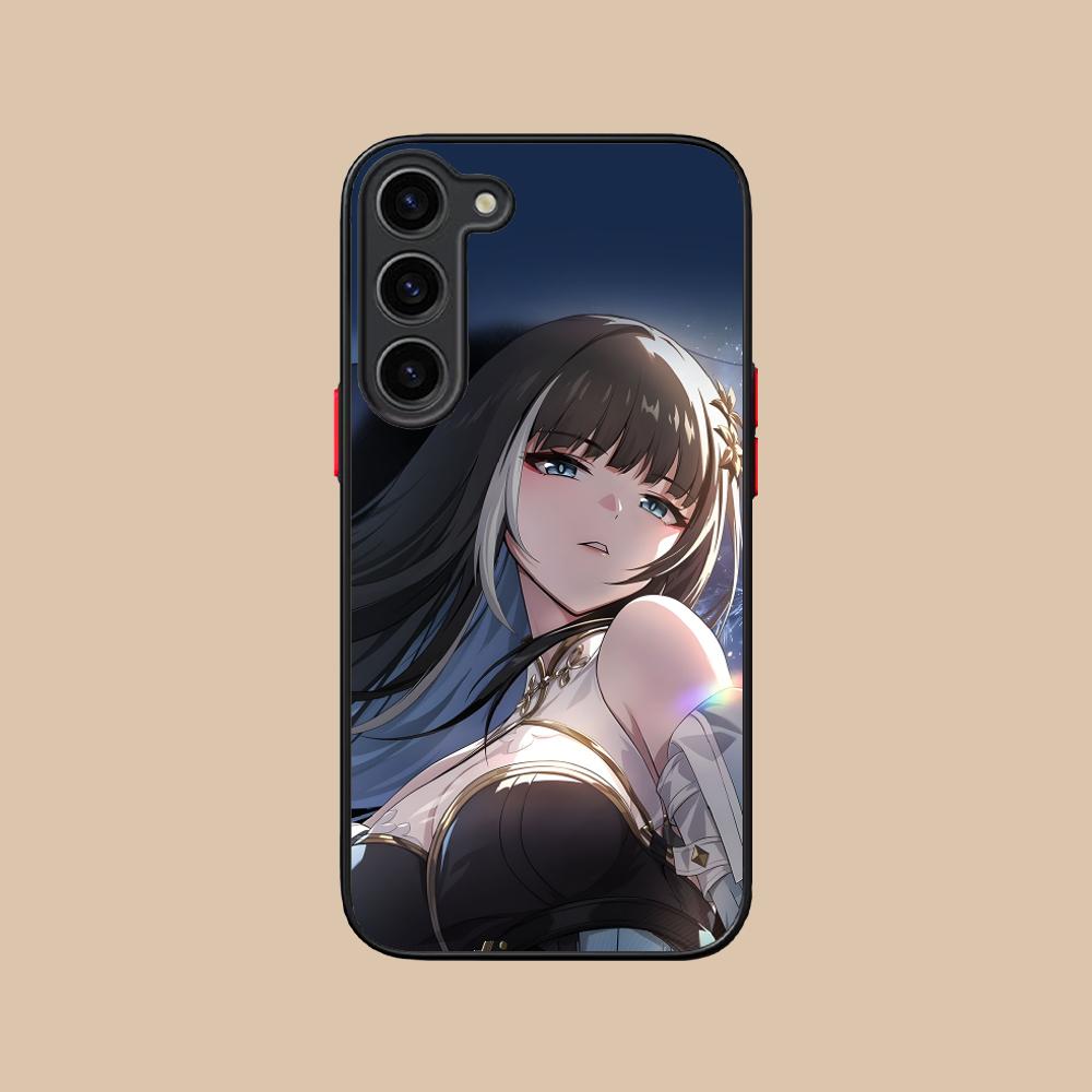 

Wuthering Waves Baizhi Phone Case for Samsung Galaxy S26 S25 S24 S23 S22 S21 Plus FE Ultra Skin Feel Shockproof Cover Galaxy S21+ 5G