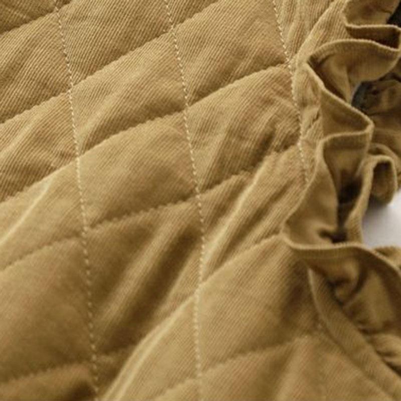 Dress for Woman Cotton Winter Autumn Plus Size Loose Floral Vintage Solid Colours Casual Soft Long Dresses