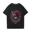 Pokémon Gengar Tryckt T-shirt Ren Bomull T-shirt Herr 2026 Sommar Mode Överdimensionerad Street Casual Y2K Toppar Streetwear Kläder