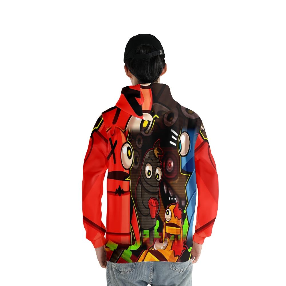 Men's Hoodies REPO Print Sweatshirts Streetwear Loose Pullover Casual Hooded Tops