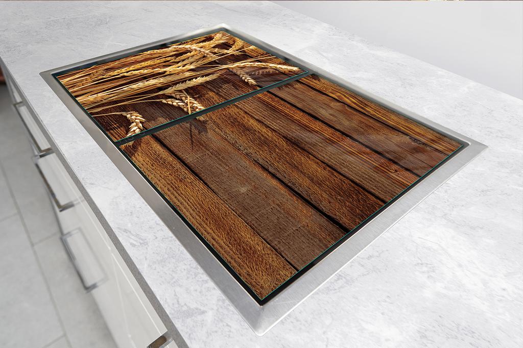 GLAS-KOCHFELD-SCHUTZPLATTE 90x52 WEIZEN
