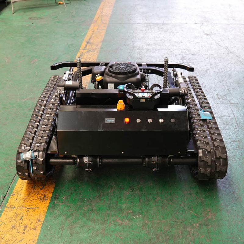 Diesel Remote Control Crawler Reel Lawn Mower - Efficient Garden Landscaping Tool