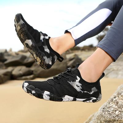 Strand Barfuß Watschuhe Sneaker Unisex Schnelltrocknend Wasserschuhe für Meer Pool Wassersport Surfen Angeln Größe 35-46
