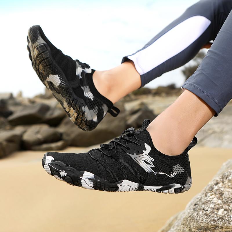 Beach Barefoot Wading Sneakers Unisex Quick Drying Aquatic Shoes for Sea Pool Water Sports Surfing Fishing Size 35-46