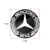 Car Sticker 11/14mm Aluminum Car Key Badge Sticker For Mercedes Benz W203 W204 W211 W210 W124 AMG W202 W212 W220 W205 W201 A Cla