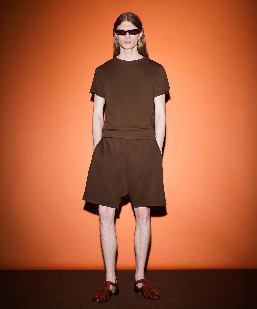 Entaieoseutyudio (U) Standard Sweat Shorts Brunette