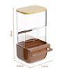 Cage Parrots Feeders Screw On Plastic Feeding Set Automatic Bird Feeders Indoor Bird Feeding Tools Food Container Dispenser