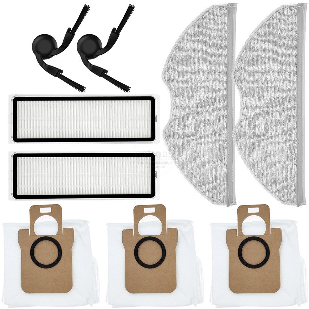 Compatible with Xiaomi Robot Vacuum H40 OV51 Accessories,Vacuum Cleaner Spare Parts,Replacement Kit,Brush,Dust Bags,Filter,Mop Pads