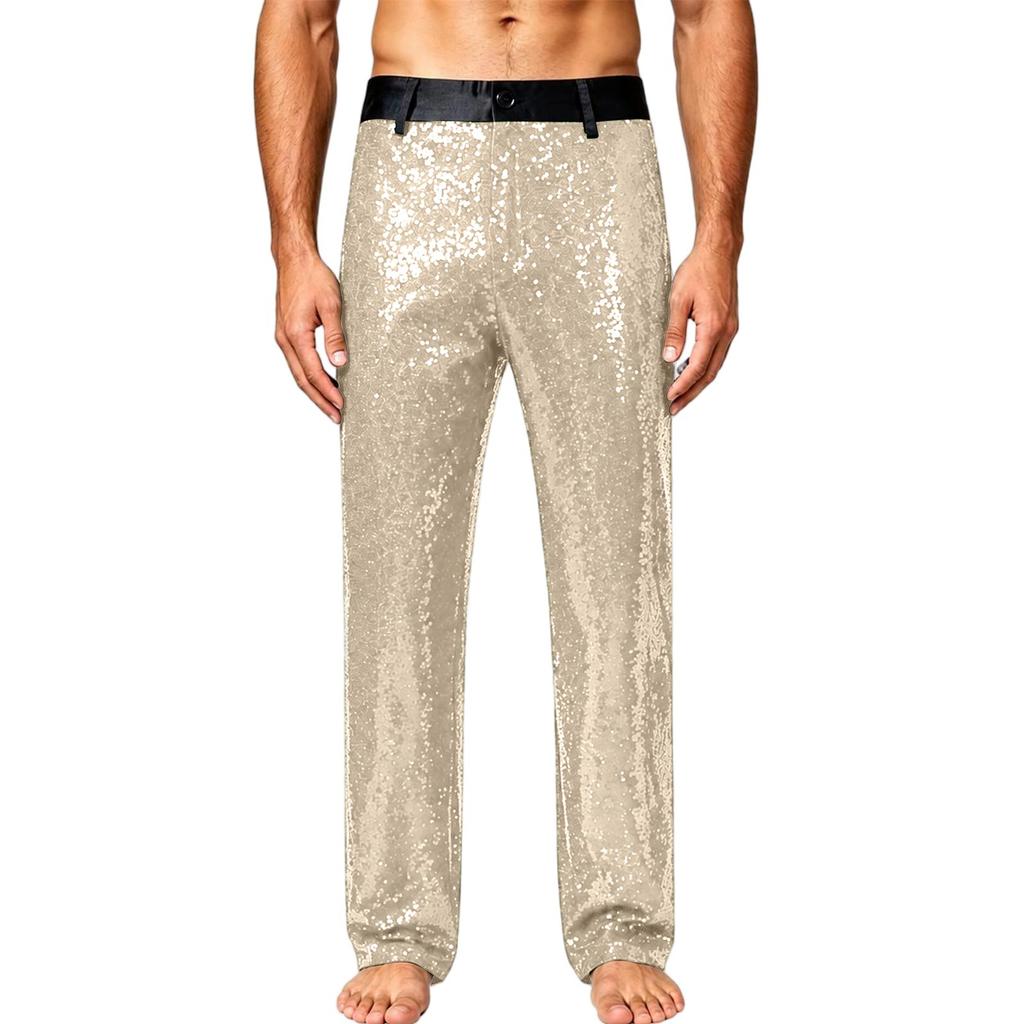Men's Formal Dress, Trousers, Stage Dance Performance Costumes, Choir, Color Trousers, Photography Studio