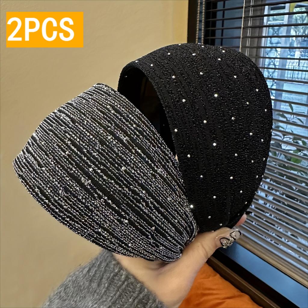 High-crowned Headband, Full Moon Star Wide-brimmed Hairband, Versatile Wide Hairband for Ladies, Valentine's Day Gift