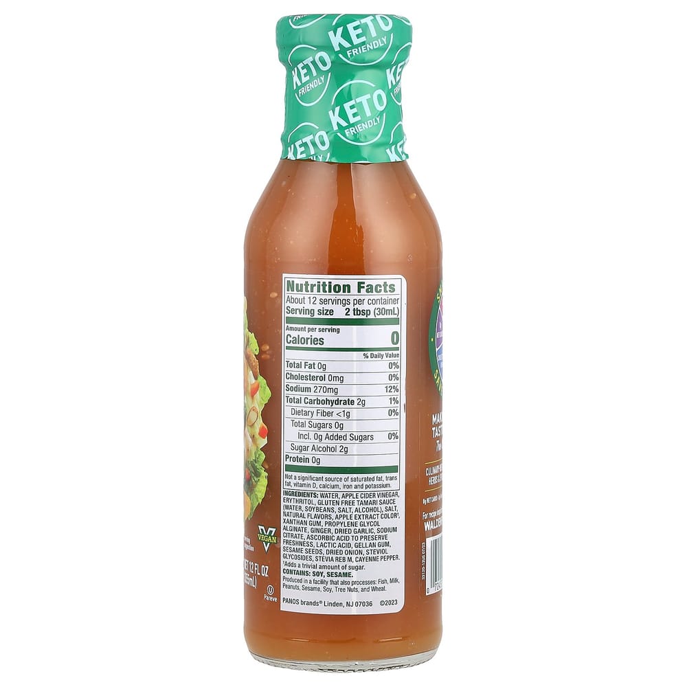 Walden Farms Sesame Ginger Dressing 12 fl oz (355 ml)