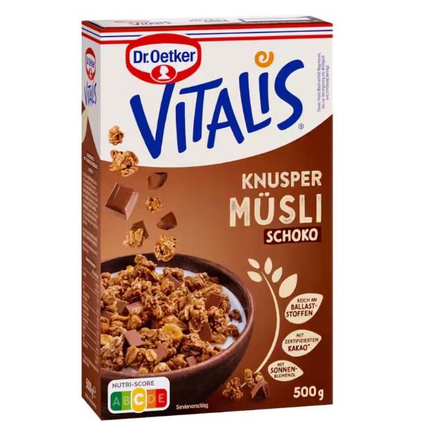 Dr. Oetker Vitalis Chocolate Muesli Classic 500G