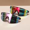 KAMMPT Oversized Sports Sunglasses Men Women Mirror Lens Windproof Anti UV Cycling Goggles Outdoor Protective Shades