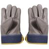 1 Pair Thickened Leather  Work Gloves Abrasion Resistant Welder Gloves  Metalworking Gardening