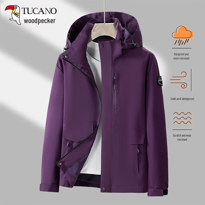 TUCANO Unisex Outdoor Windproof Waterproof Jacket