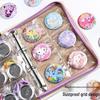 Anime Badge Display Book – Two-Dimensional Transparent Storage Binder