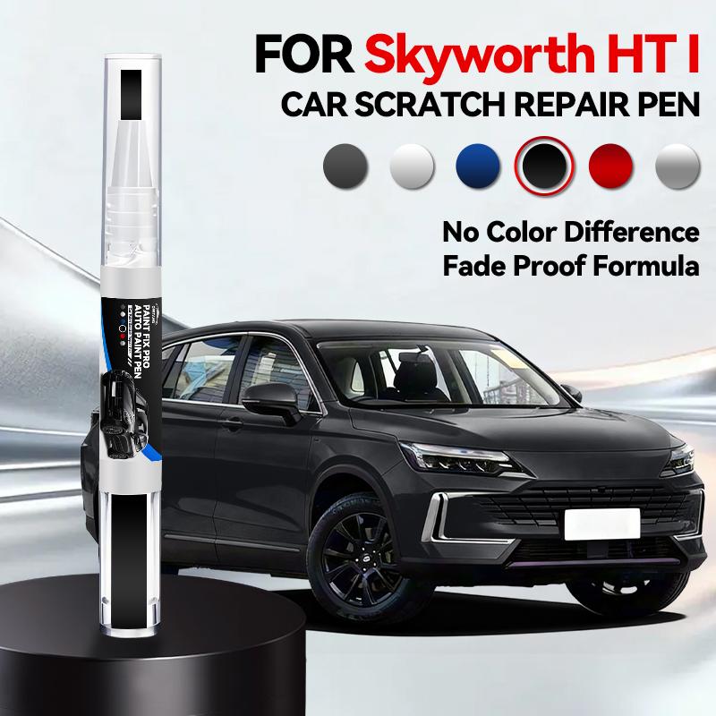 2026 Hot Car Accessories For Skyworth HT I Paint Repair Pen Touch Up Scratch Remover DIY Auto Accessories Black White Silver Blu