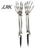 Scary Yard Signs for Halloween Realistic Skeleton Stake, Spooky Skull Hand Atmospheric Horror Lawn Accents Sign Outdoor Garden Graveyard Decor Sturdy